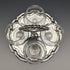 British Vintage Silver Plate & Glass Drink Server Set Queen Anne